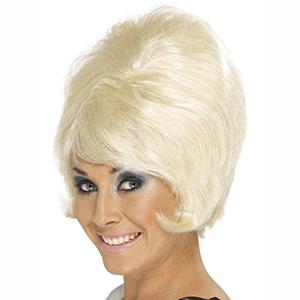Beehive Wig Blonde 60s Smiffys at Deinparadies.ch