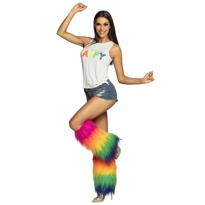 Beinstulpen Regenbogen Rave Boland bei Deinparadies.ch