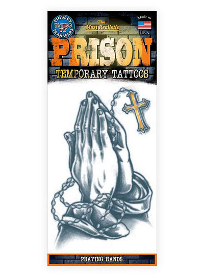 Betende Hände | Praying Hands | Klebetattoos-Tinsley Transfers-Deinparadies.ch