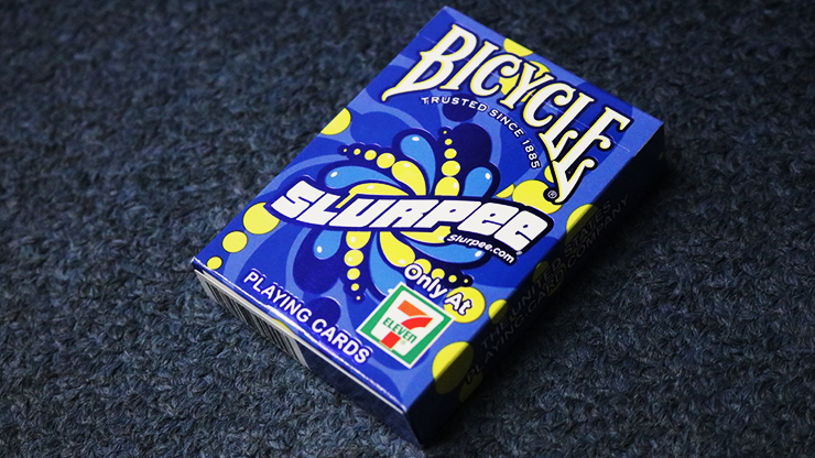 Bicycle Cartes à jouer 7-Eleven Slurpee | Bleu Bicycle à Deinparadies.ch