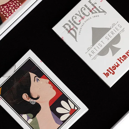 Bicycle Bijou Karman Purp/Red Box Set | US Playing Cards-US Playing Card Co.-Deinparadies.ch