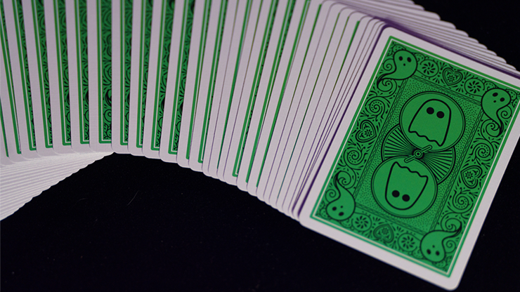 Bicycle Boo Back Playing Cards (Green)-Deinparadies.ch-Deinparadies.ch