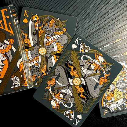 Bicycle Bull Demon King (Demolition Grey) Playing Cards