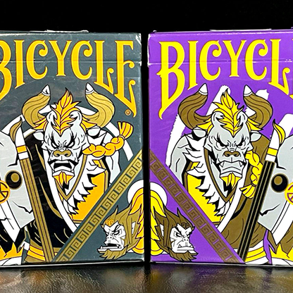 Bicycle Bull Demon King (Demolition Grey) Playing Cards