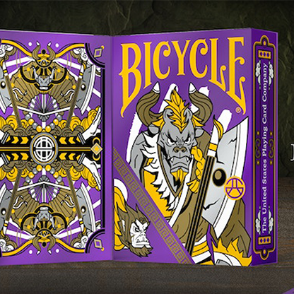 Bicycle Bull Demon King (Rebellion Purple) Playing Cards