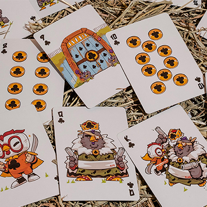 Bicycle Chkns & Crowns Pokerkarten-RUNIT-Deinparadies.ch