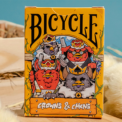 Bicycle Chkns & Crowns Pokerkarten-RUNIT-Deinparadies.ch