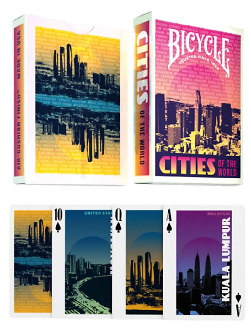 Bicycle Cities of the World Playing Cards-Bicycle-Deinparadies.ch