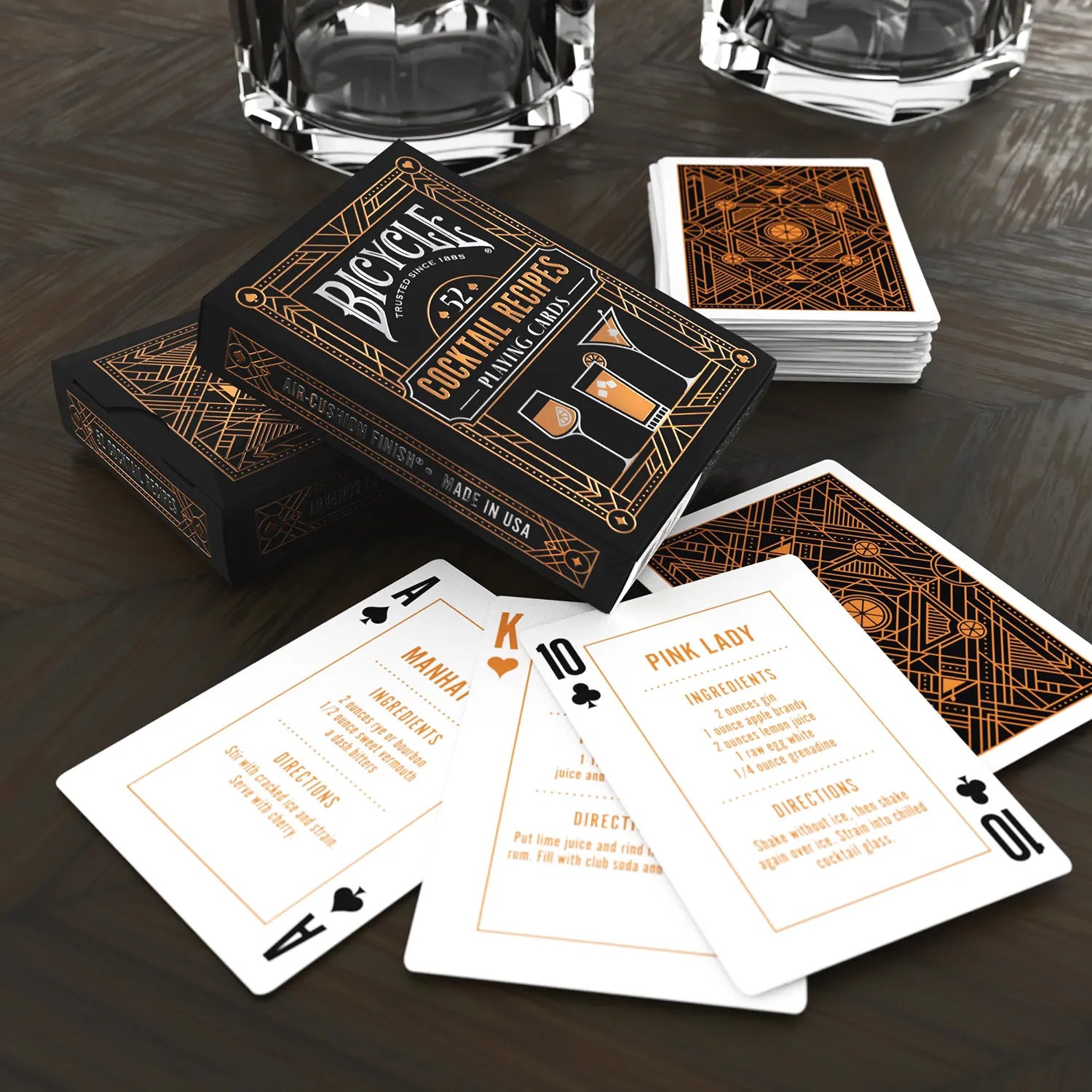 Bicycle Cocktails Receipes Playing Cards-Bicycle-Deinparadies.ch