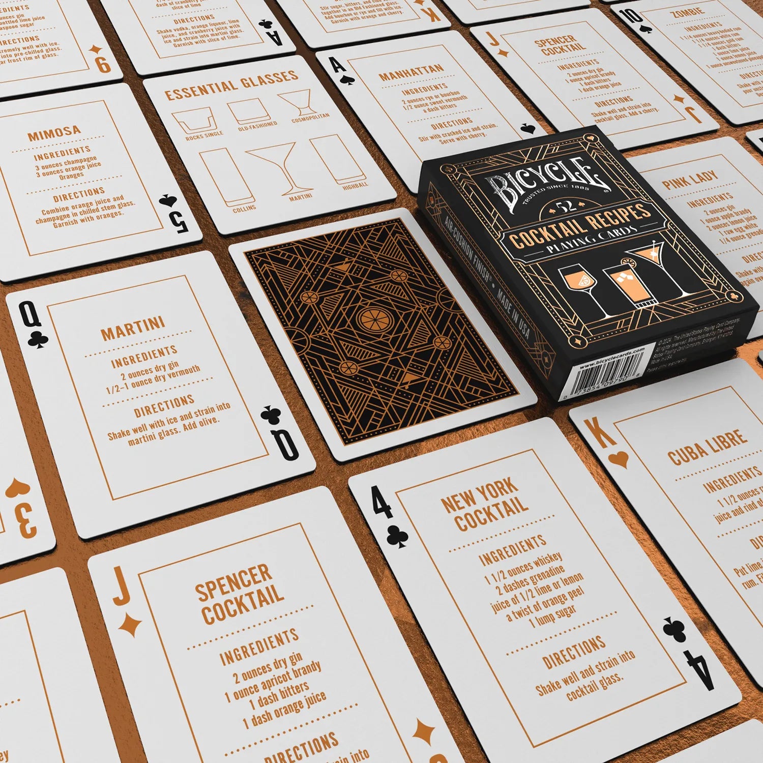 Bicycle Cocktails Receipes Playing Cards-Bicycle-Deinparadies.ch