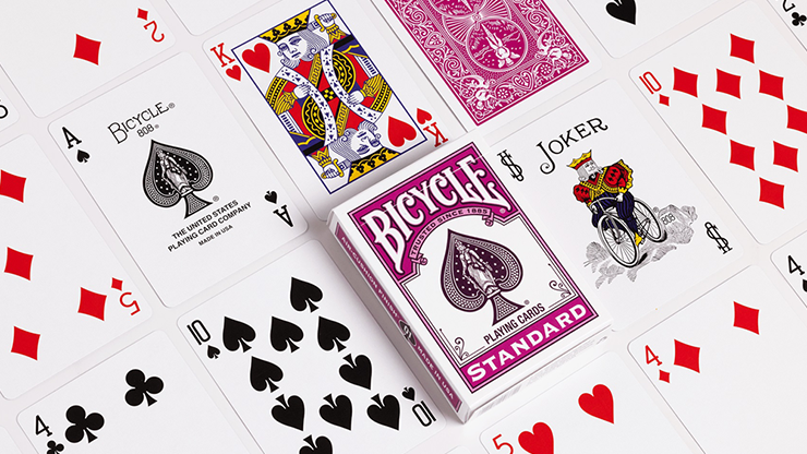 Bicycle Color Series (Berry) Playing Card | US Playing Card Co