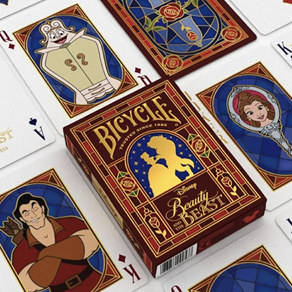 Bicycle Disney Beauty and the Beast | US Playing Card Co-US Playing Card Co.-Deinparadies.ch