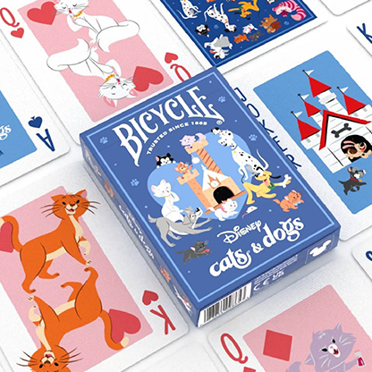 Bicycle Disney Cats and Dogs Playing Cards | US Playing Card-US Playing Card Co.-Deinparadies.ch