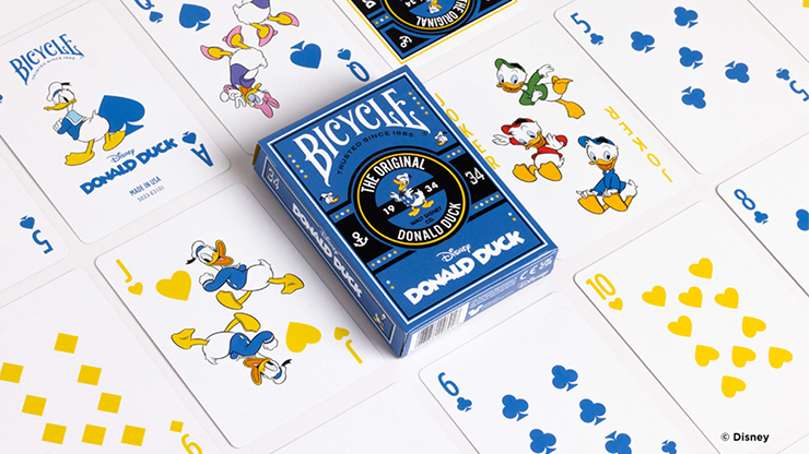 Bicycle Disney Donald Canard | Société américaine de cartes à jouer