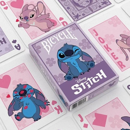 Bicycle Disney Stitch (Purple) Playing Cards | US Playing Card Co-US Playing Card Co.-Deinparadies.ch