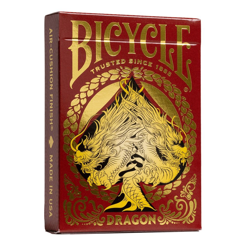 Bicycle Dragon Pokerkarten| rot