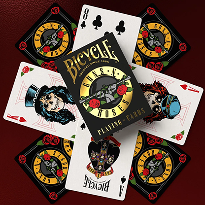 Bicycle Guns N' Roses | US Playing Card-US Playing Card Co.-Deinparadies.ch