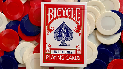Bicycle Index uniquement Cartes à jouer rouges Jeux de cartes à jouer Deinparadies.ch