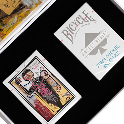 Bicycle Jean-Michel Basquiat (Box Set Red/Blue) | US Playing Cards-US Playing Card Co.-Deinparadies.ch