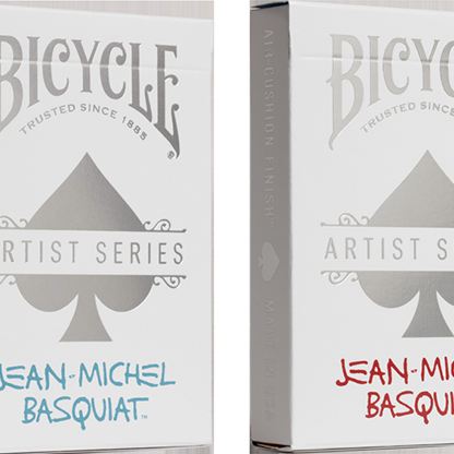 Bicycle Jean-Michel Basquiat (Box Set Red/Blue) | US Playing Cards-US Playing Card Co.-Deinparadies.ch