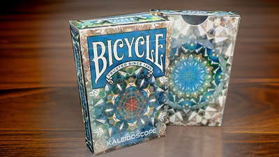 Bicycle Carte da gioco blu caleidoscopio