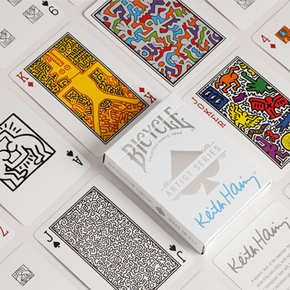 Bicycle Keith Haring (Box Set Red and Blue) Playing Cars | US Playing Cards-US Playing Card Co.-Deinparadies.ch