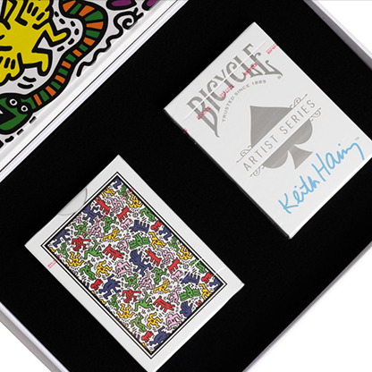 Bicycle Keith Haring (Box Set Red and Blue) Playing Cars | US Playing Cards-US Playing Card Co.-Deinparadies.ch