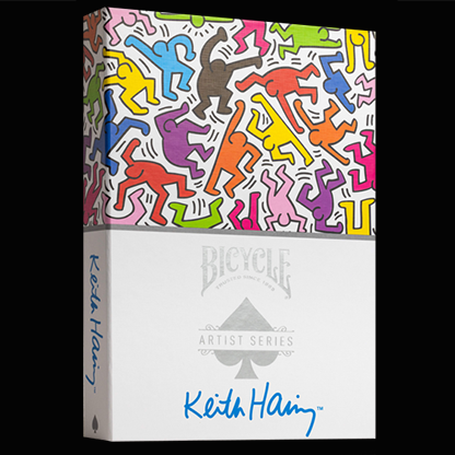 Bicycle Keith Haring (Box Set Red and Blue) Playing Cars | US Playing Cards-US Playing Card Co.-Deinparadies.ch