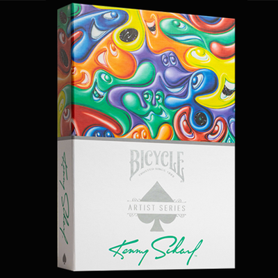 Bicycle Kenny Scharf Purple/Orange Box Set | US Playing Cards-US Playing Card Co.-Deinparadies.ch
