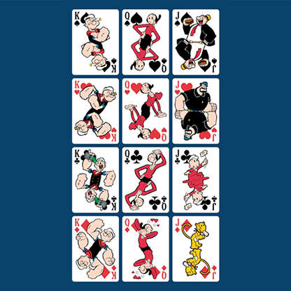 Bicycle Limited Edition Popeye The Sailor Man Playing Cards | Collectible Playing Cards-Mike Guistolise-Deinparadies.ch