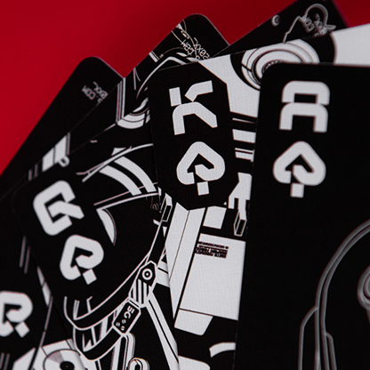 Bicycle Machine56 R-TYPE/2 Black Playing Cards | RunIt Decks-Bicycle-Deinparadies.ch
