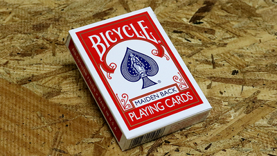 Bicycle Carte da gioco Maiden Back rosse Bicycle a Deinparadies.ch