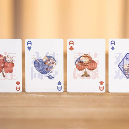 Bicycle Mascot (Tiger Sniffs the Rose) Playing Cards-Secret Factory-Deinparadies.ch