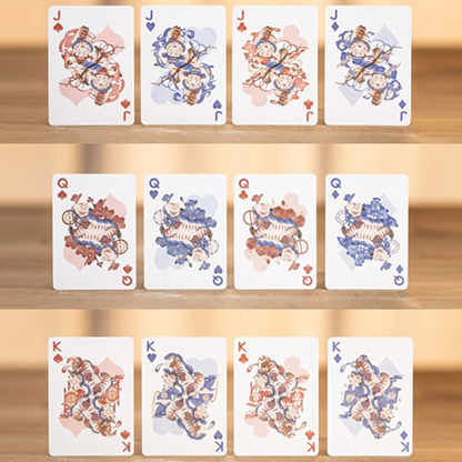 Bicycle Mascot (Tiger Sniffs the Rose) Playing Cards-Secret Factory-Deinparadies.ch