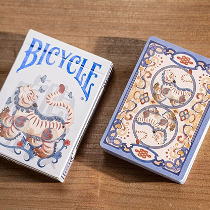Bicycle Mascot (Tiger Sniffs the Rose) Playing Cards-Secret Factory-Deinparadies.ch