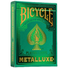 Bicycle Metalluxe Green Playing Cards | US Playing Card Co.-US Playing Card Co.-Deinparadies.ch