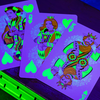 Bicycle Neon Rider Back Green-Glo Deck Playing Cards-Card-Addiction-Deinparadies.ch