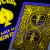 Bicycle Neon Rider Back Yellow-Starburst Deck Playing Cards-Card-Addiction-Deinparadies.ch