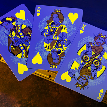 Bicycle Neon Rider Back Yellow-Starburst Deck Playing Cards-Card-Addiction-Deinparadies.ch