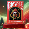Bicycle Carte da gioco Schiaccianoci (rosse dorate).
