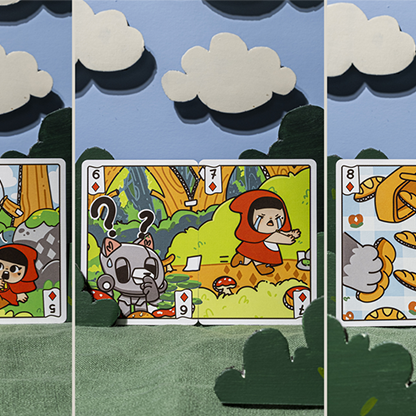 Bicycle Paper Royals Red Riding Hood Cards-Bicycle-Deinparadies.ch