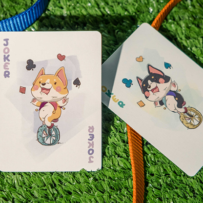 Bicycle Playful Dog Playing Cards