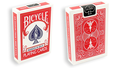 Bicycle Carte da gioco 809 Mandolin Red di USPCC Bicycle a Deinparadies.ch