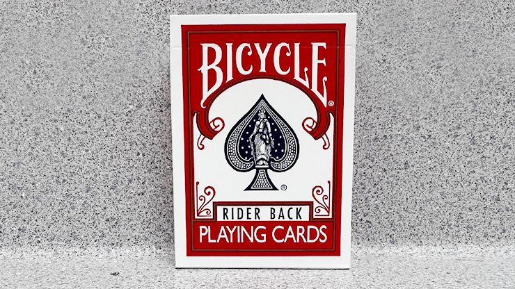 Bicycle Poker 2 Faced Mirror Playing Card Red Murphy's Magic Deinparadies.ch