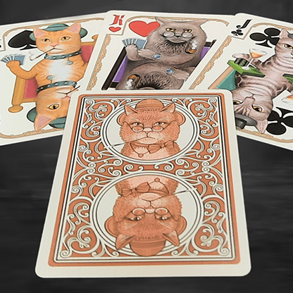 Bicycle Poker Cats V2 Playing Cards