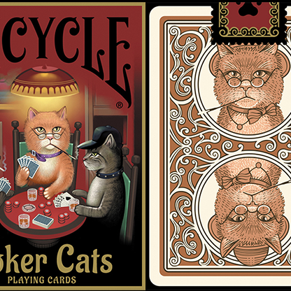 Bicycle Poker Cats V2 Playing Cards