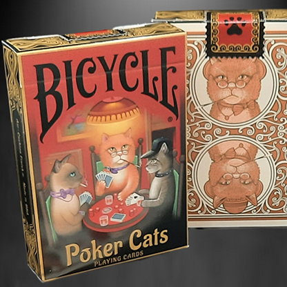 Bicycle Poker Cats V2 Playing Cards