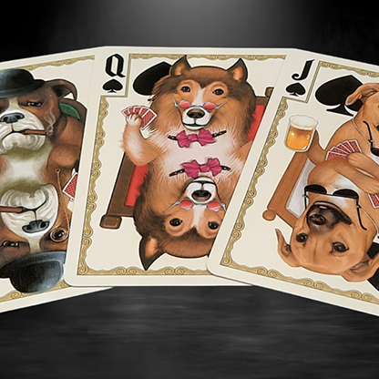 Bicycle Poker Dogs V2 Playing Cards