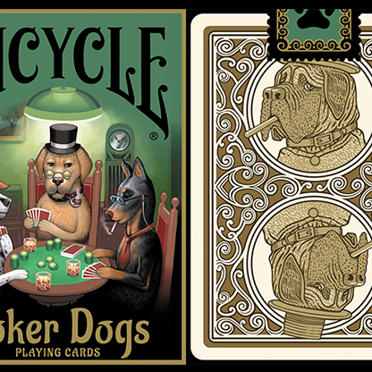 Bicycle Poker Dogs V2 Playing Cards