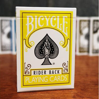 Bicycle Pokerkarten Raider Back | gelb